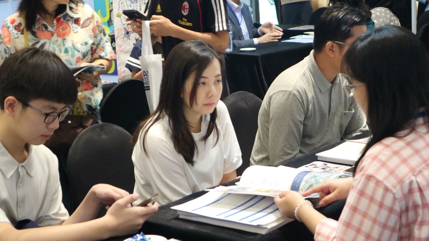 Suasana Japan Education Fair 2026