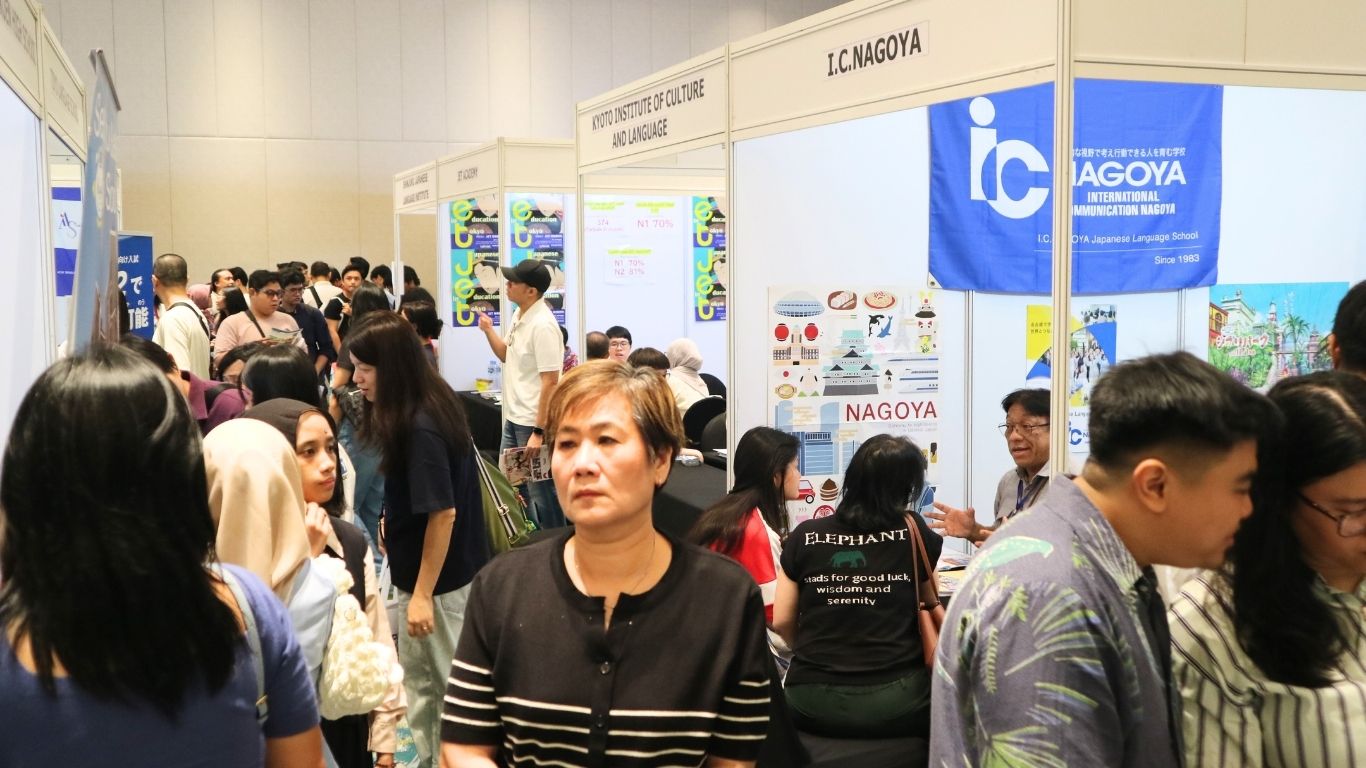 Suasana Japan Education Fair 2026