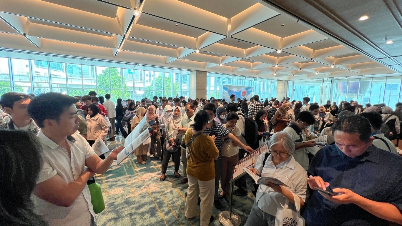 Suasana Japan Education Fair 2026