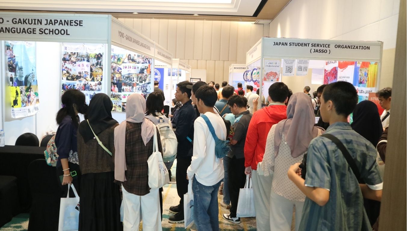 Suasana Japan Education Fair 2026