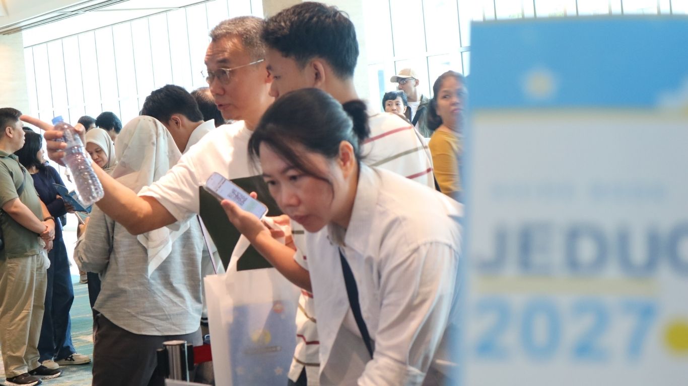 Suasana Japan Education Fair 2026